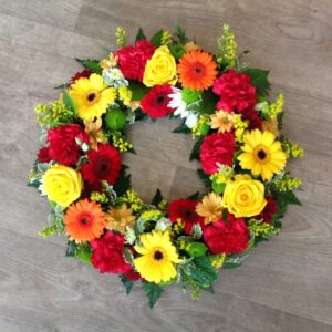 Autumnal wreath