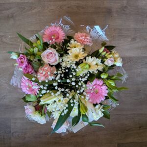 Florist Choice hand tied bouquet.